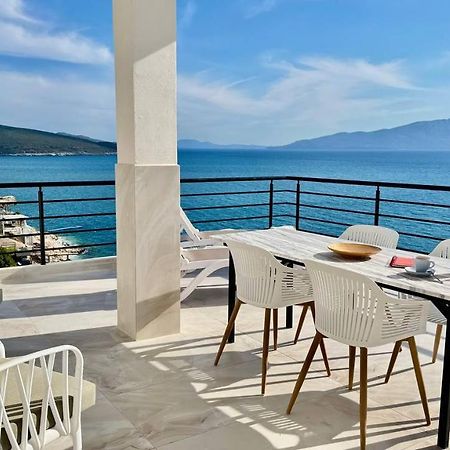 Appartamento Viola Sea View Penthouse Sarandë Esterno foto