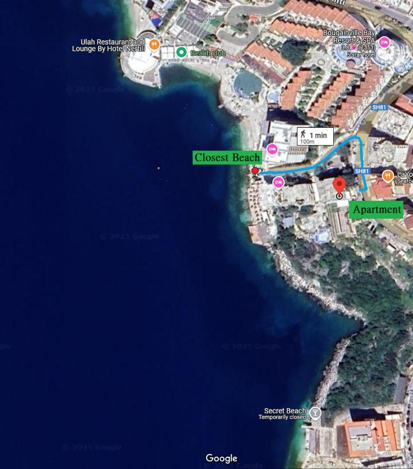 Appartamento Viola Sea View Penthouse Sarandë Esterno foto