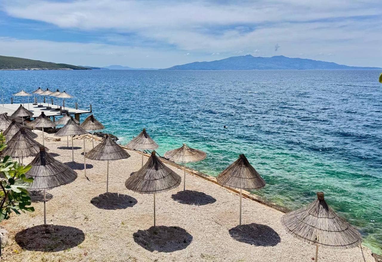 Appartamento Viola Sea View Penthouse Sarandë Esterno foto