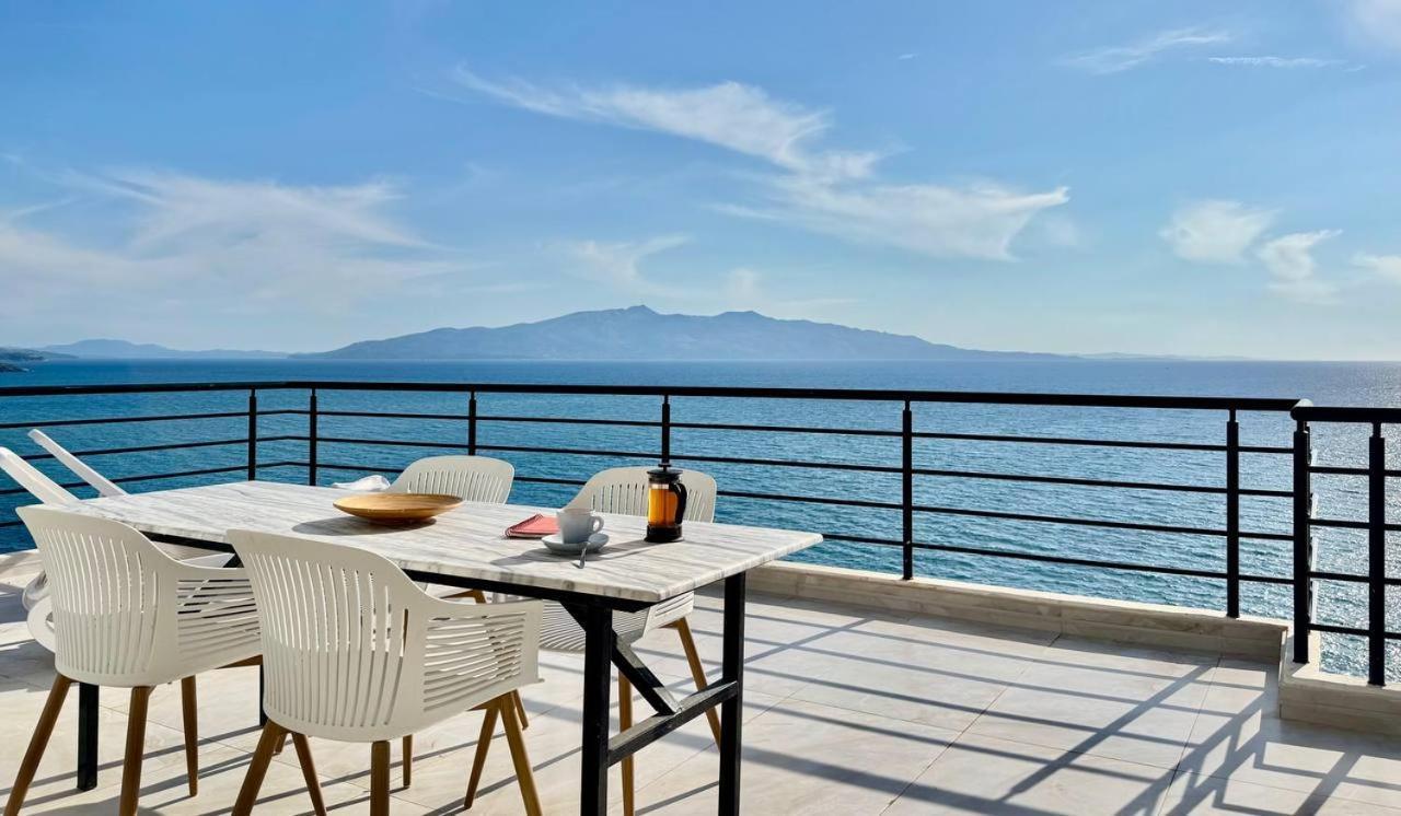 Appartamento Viola Sea View Penthouse Sarandë Esterno foto