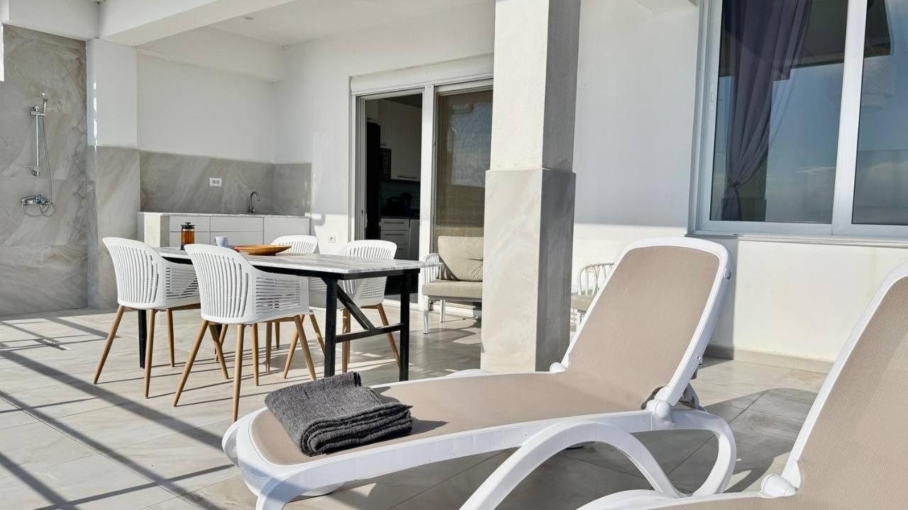 Appartamento Viola Sea View Penthouse Sarandë Esterno foto